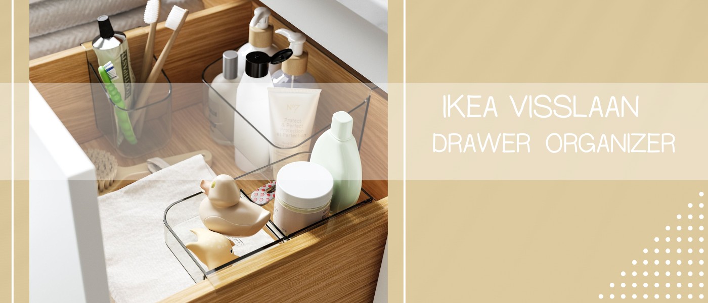 ست 3 عددی نظم دهنده کشو ایکیا مدل IKEA VISSLAAN